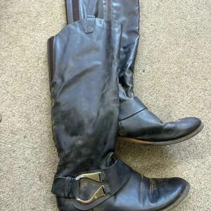 Madeline long brown boots size 9 1/2